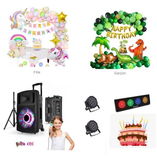 Pack birthday kid